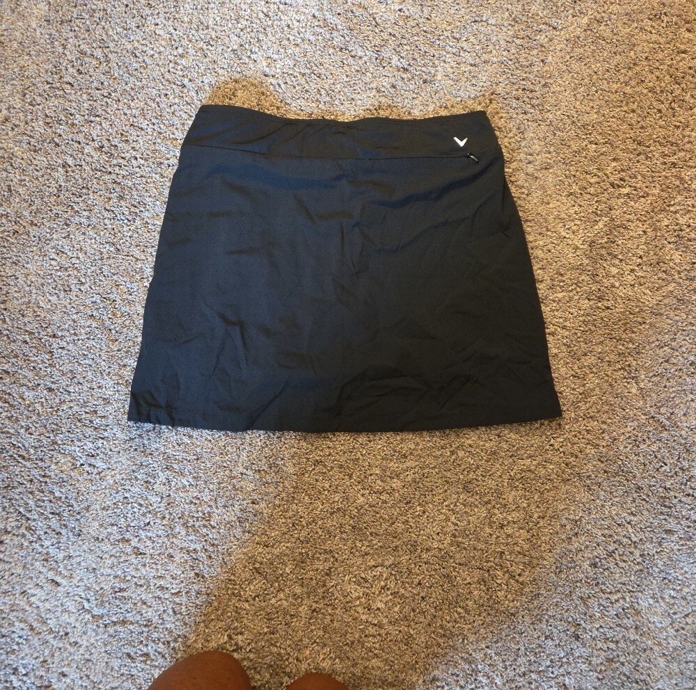 Callaway Opti Dri Golf Skort in Black Women's Size Medium - Picture 3 of 7